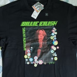 Billie Eilish X Takashi Murakami Uniqlo T Shirt